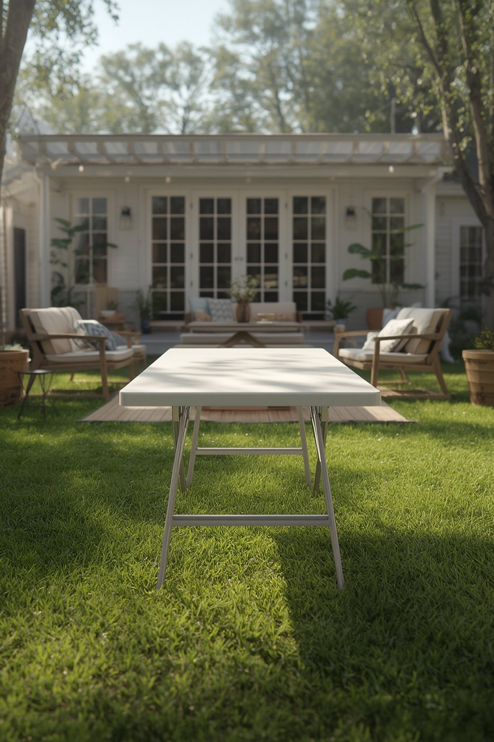 folding table product view