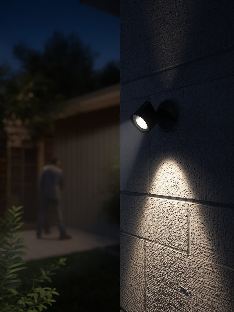 spotlight camera in action