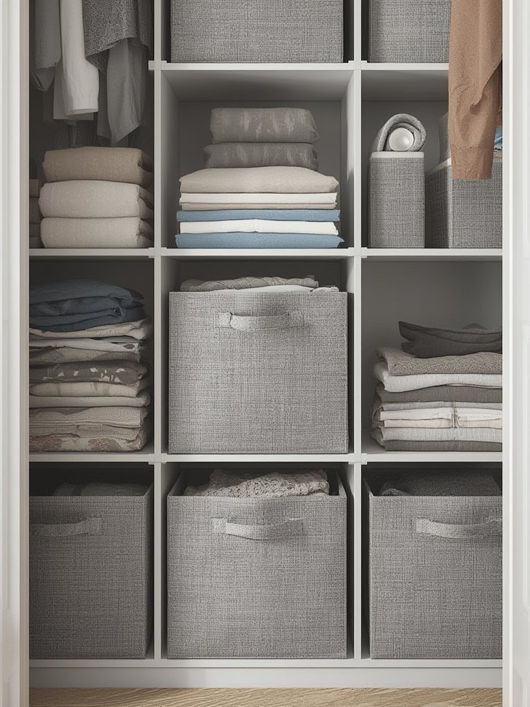 storage cubes in action