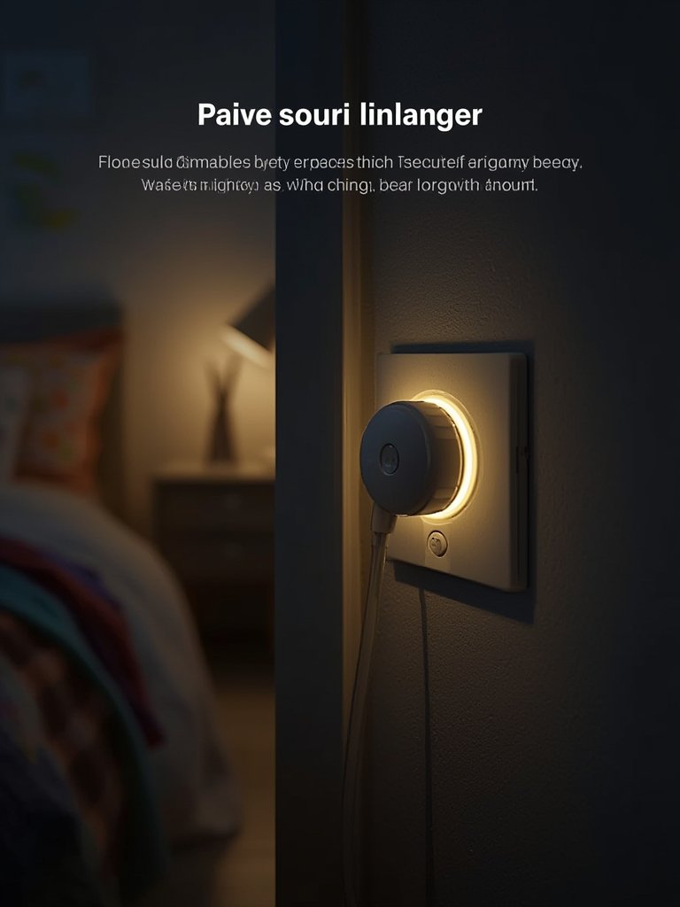 LED nightlight in action