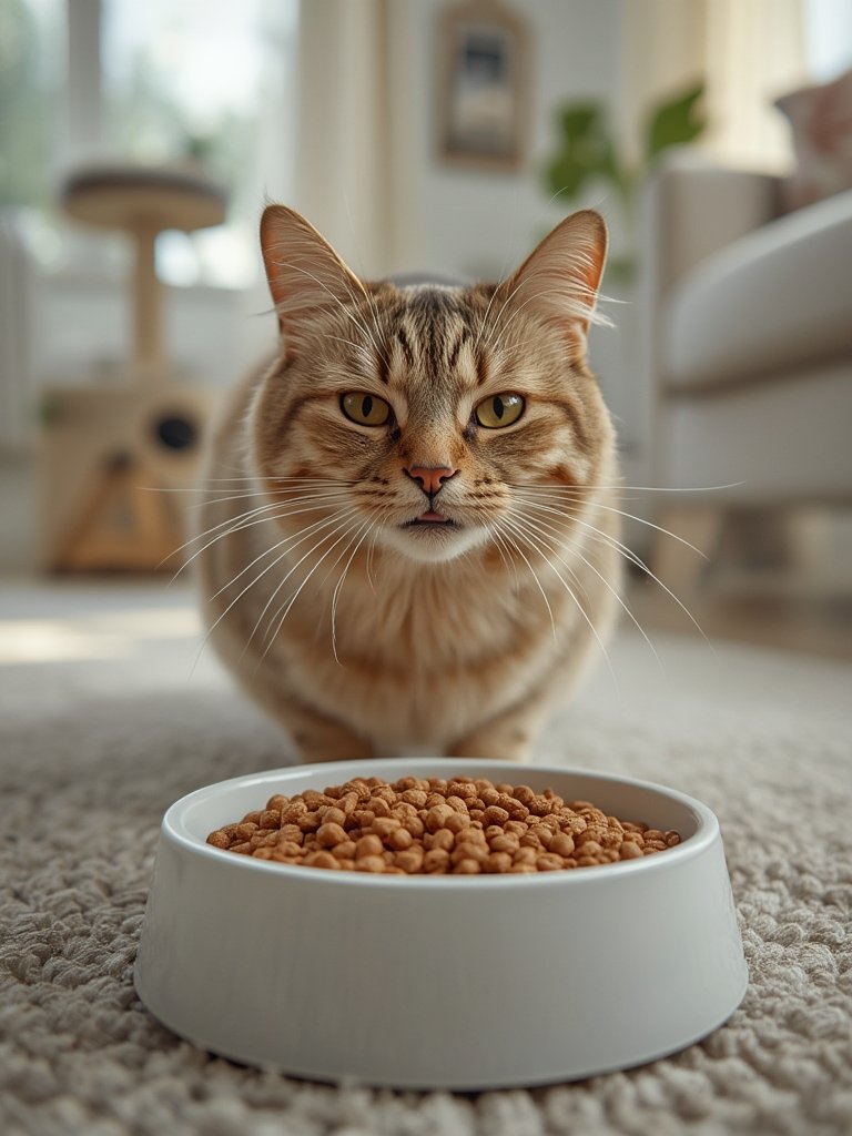 indoor catfood in action