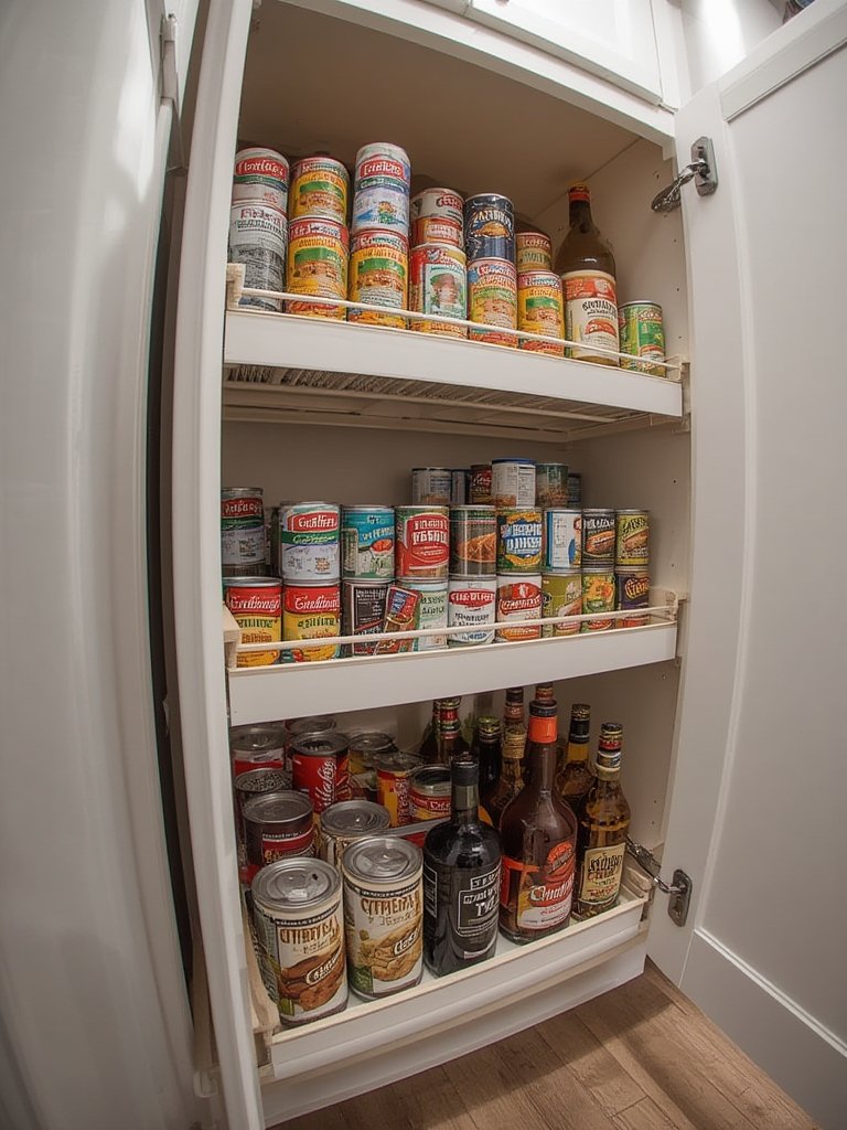 can organizer in action