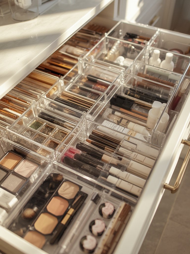 drawer organizer in action