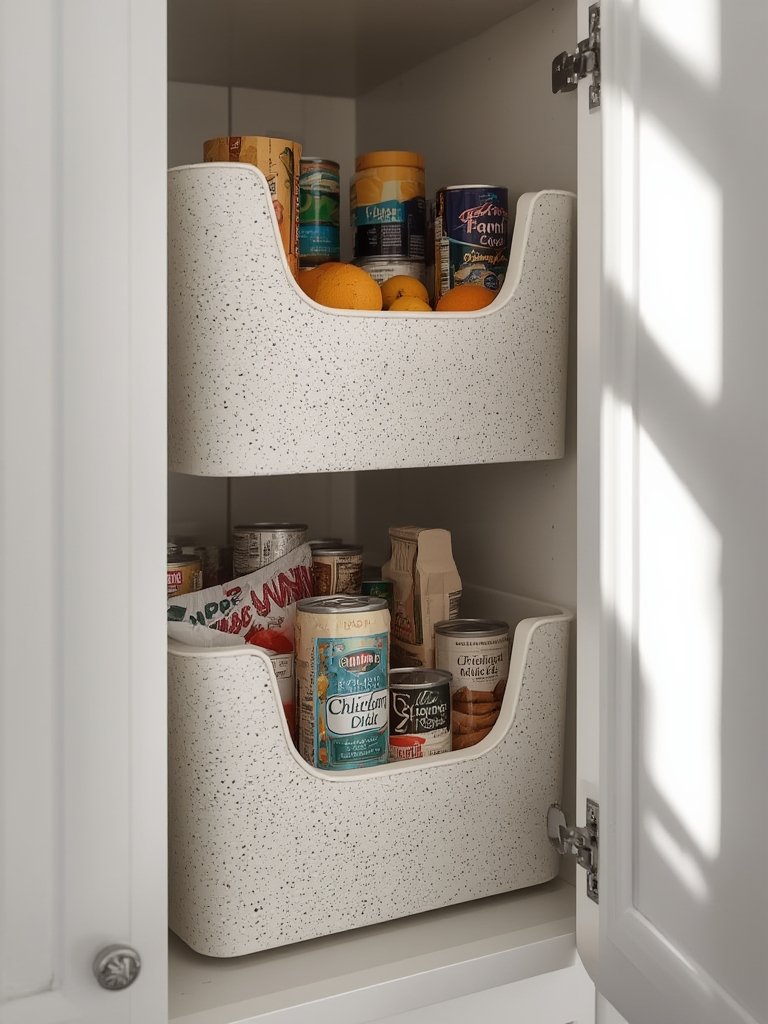 Stackable Bins: 10 Ultimate Solutions For Amazing Kitchen Organization In 2026 2 Stackable bins in action