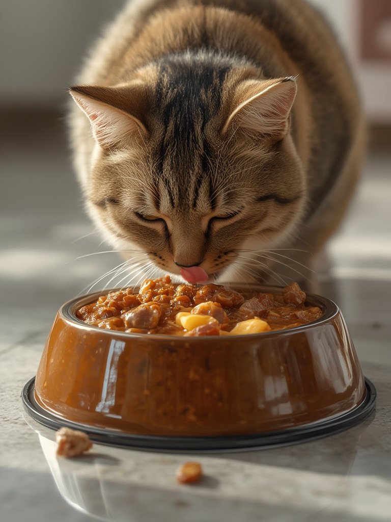 gravy catfood in action