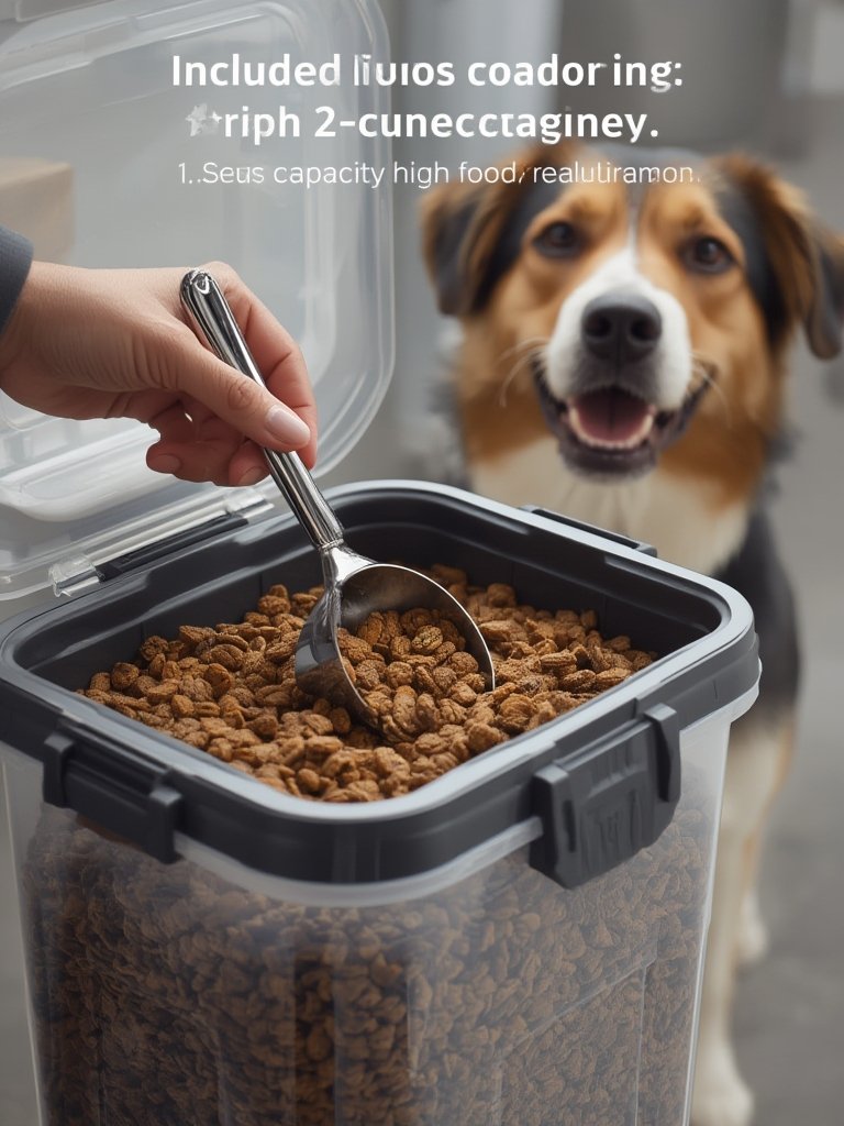 dog container in action