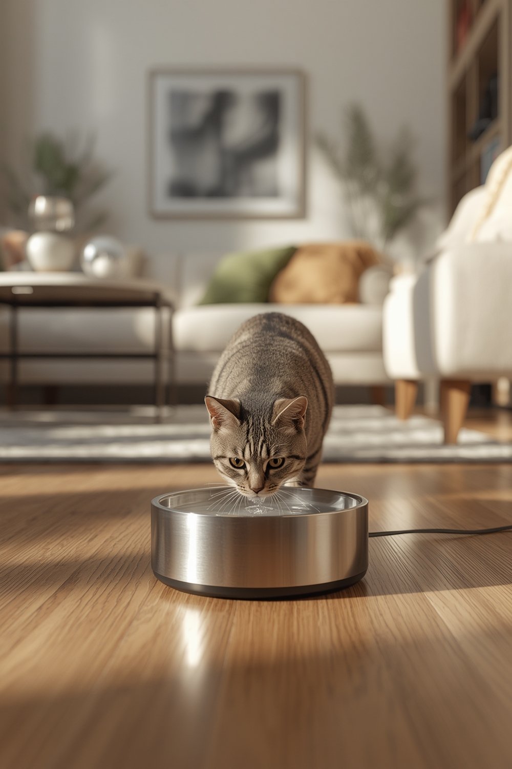cat fountain product view