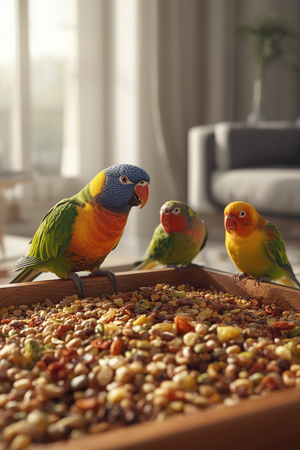 conure food product view