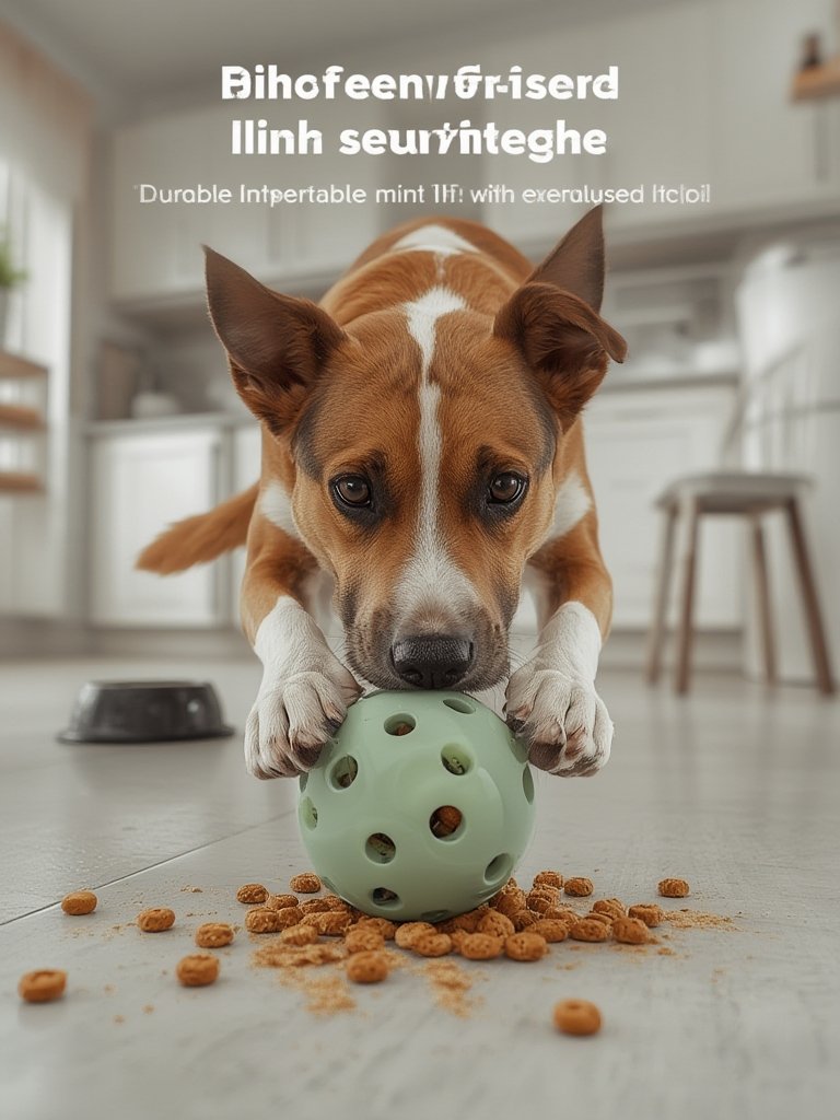 treat dispenser in action