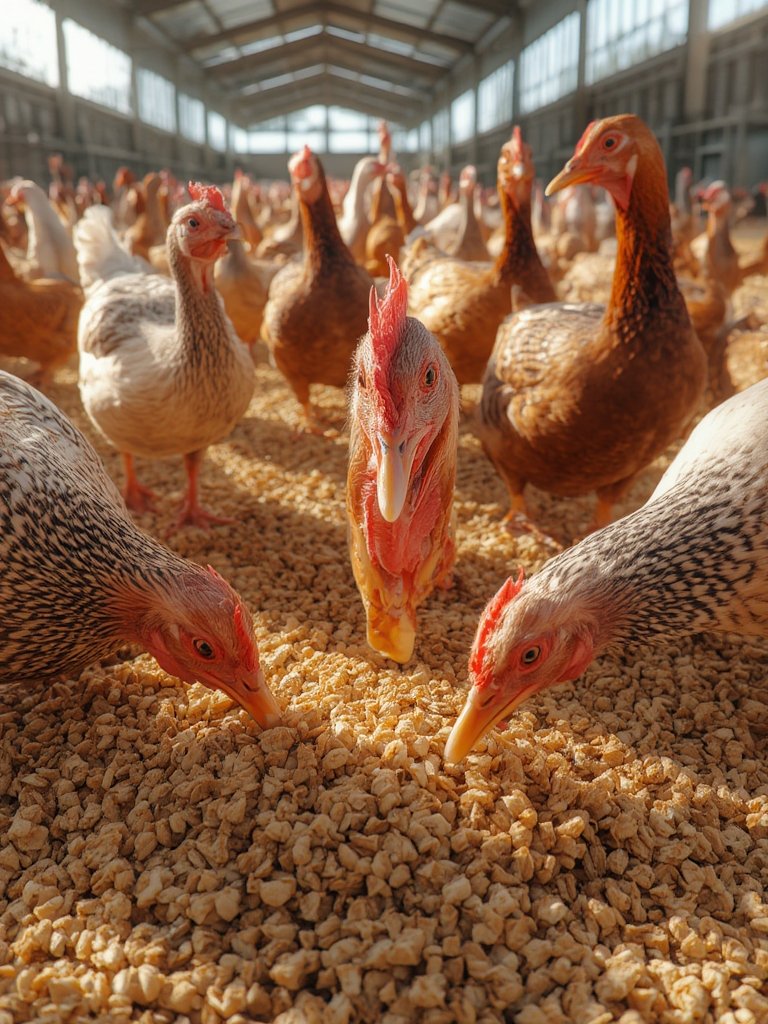 Flock Feed: 7 Ultimate Checklist For Easy, Best Nutrition In 2026 2 flock feed in action